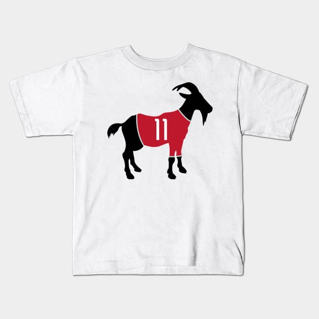 Yao GOAT Kids T-Shirt by slawisa